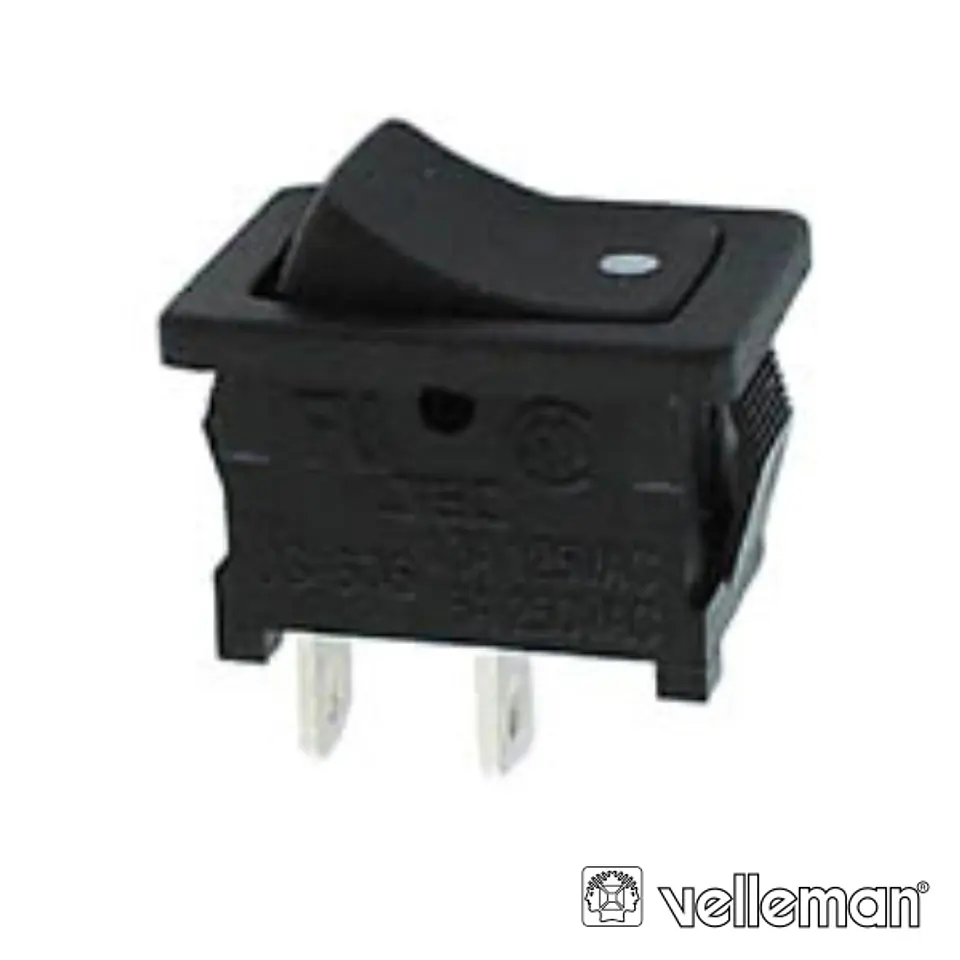 INTERRUPTOR BASCULANTE 3A-250V SPST (ON)-OFF VELLEMAN 1