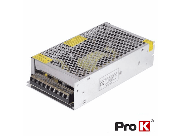 FONTE DE ALIMENTAÇÃO INDUSTRIAL 12V 100W 8.3A PROK 1