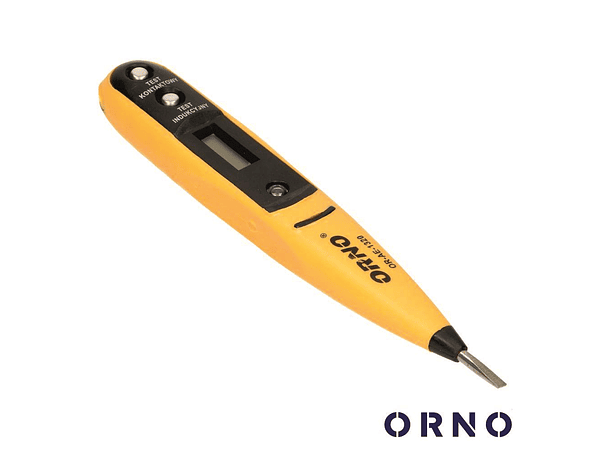 TESTADOR DE VOLTAGEM 12-250V / 50-500HZ ORNO 1