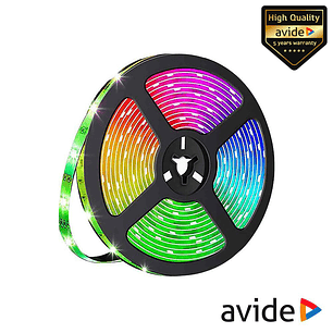 FITA 450 LEDS 5050 RGB 24V 5M IP65 AVIDE