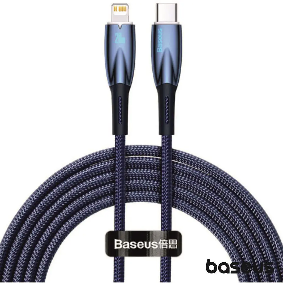 CABO USB-C MACHO PARA LIGHTNING MACHO 20W 2M GLIMMER BASEUS 1