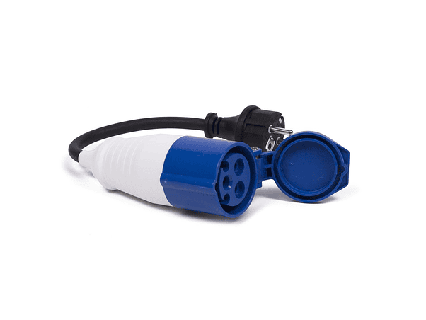 CABO ADAPTADOR COM FICHA SCHUKO E FICHA CEE 1