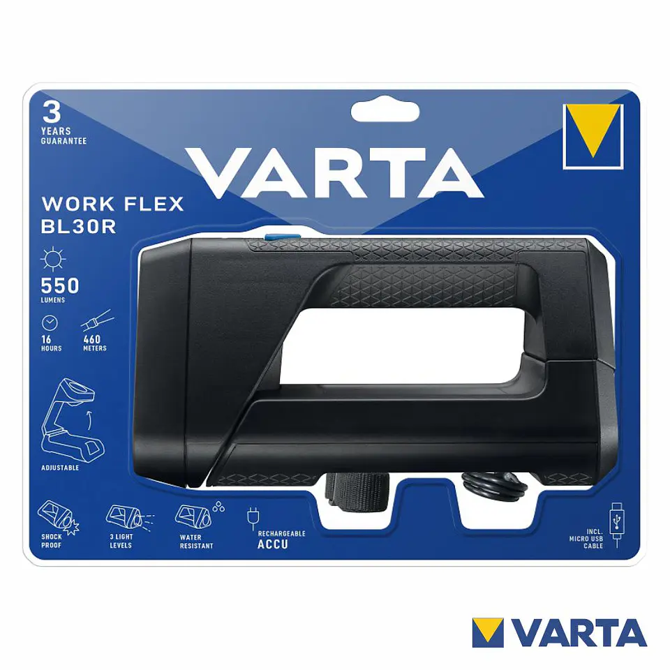 LANTERNA LED 550LM IP54 VARTA 1