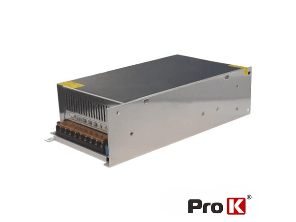 FONTE DE ALIMENTAÇÃO INDUSTRIAL 24V 500W 20.8A PROK 1