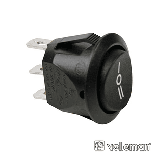 INTERRUPTOR BASCULANTE 10A-250V SPDT ON-OFF-ON VELLEMAN