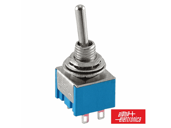 COMUTADOR ALAVANCA MINIATURA ON-ON PAINEL 1