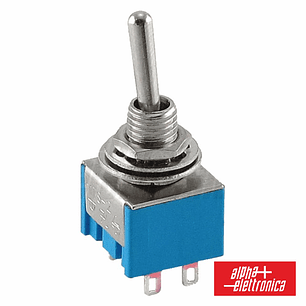 COMUTADOR ALAVANCA MINIATURA ON-ON PAINEL