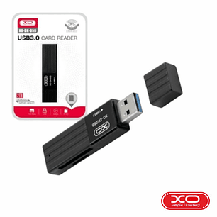 LEITOR CARTÕES DE MEMÓRIA USB 3.0 SD/MICROSD XO