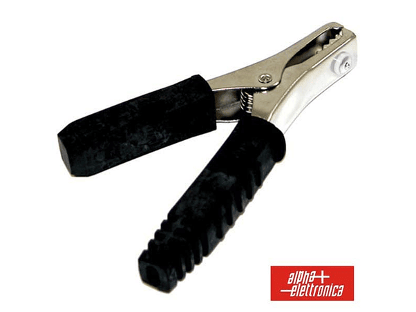 PINÇA CROCODILO ISOLADA PRETA 40A 1