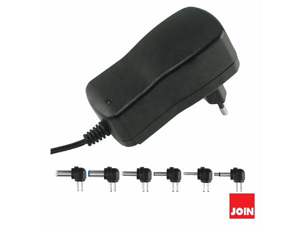 ALIMENTADOR COMPACTO UNIVERSAL 9-24V 1A 24W JOIN 1