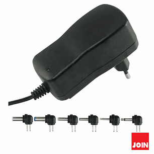 ALIMENTADOR COMPACTO UNIVERSAL 9-24V 1A 24W JOIN