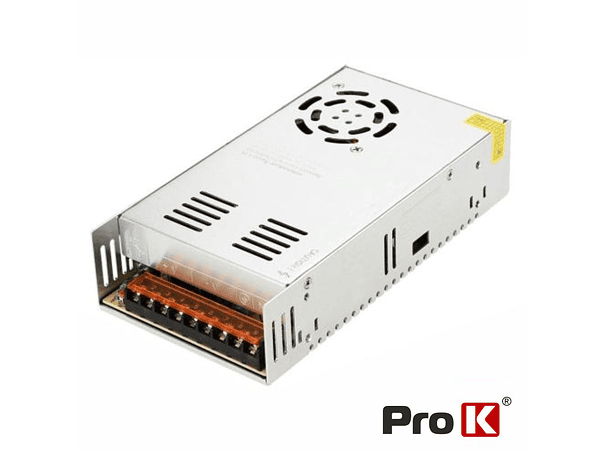 FONTE DE ALIMENTAÇÃO INDUSTRIAL 12V 400W 33A PROK 1
