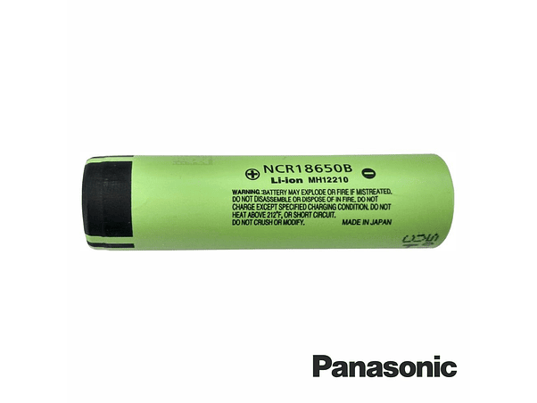 BATERIA LÍTIO 18650 3.7V 3400MA PANASONIC 1