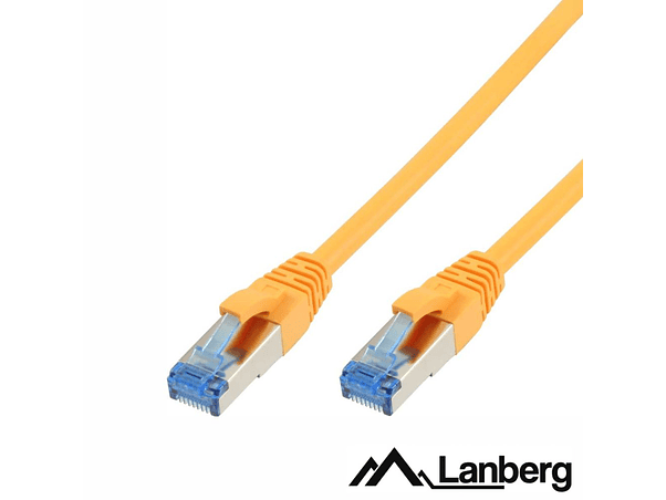 CABO SEMFTP LSZH CAT6A 2M AMARELO LANBERG 1