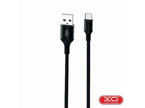 CABO USB-A MACHO / USB-C MACHO 2M PRETO XO 1