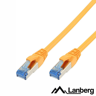 CABO SEMFTP LSZH CAT6A 1M AMARELO LANBERG