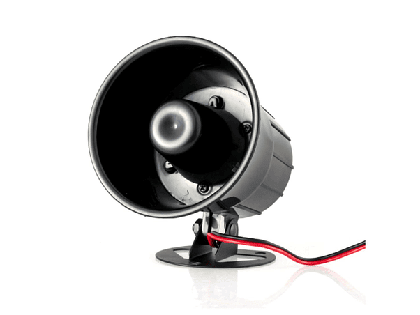 SIRENE ELETRÓNICA 12V 110DB 15W 1