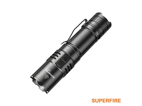 LANTERNA 36W LED 2300LM IP43 COM ZOOM SUPERFIRE 1