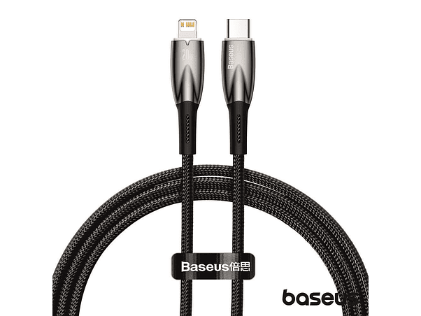 CABO USB-C MACHO PARA LIGHTNING MACHO 1M PD 20W GLIMMER BASEUS 1