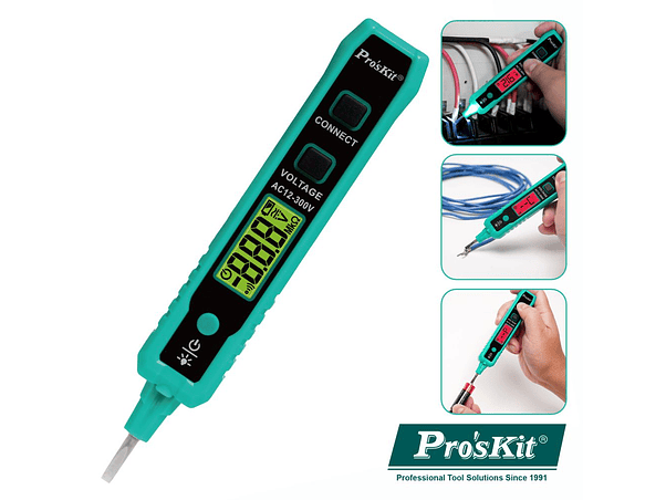 DETETOR DE VOLTAGEM INTELIGENTE ACOMDC COMLCD PROSKIT 1