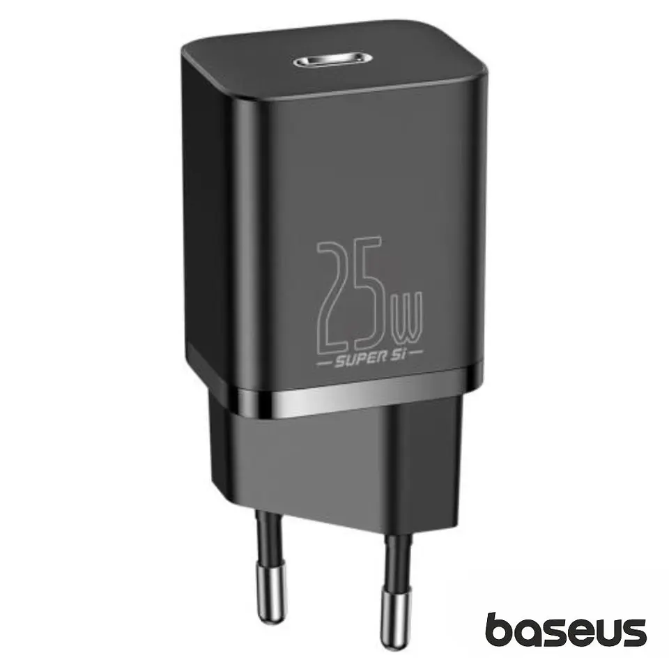 ALIMENTADOR COMUTADO USB-C PD QUICKCHARGE 3.0 25W BASEUS 1