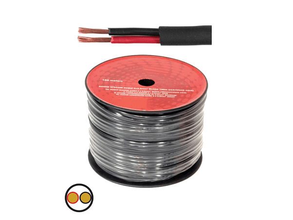 CABO COLUNA 2X1.50MM PRETO REDONDO 1