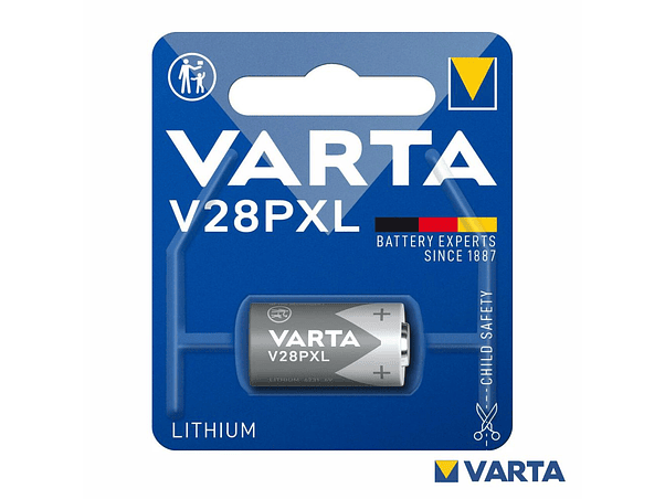 PILHA LÍTIO V28PXL 6V BLISTER VARTA 1