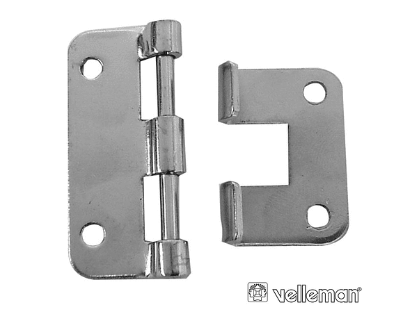 DOBRADIÇA METÁLICA PARA COLUNAS (10X) VELLEMAN 1