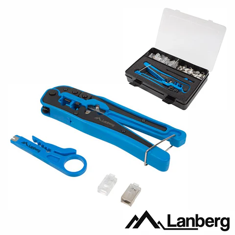 CONJUNTO DE FERRAMENTAS DE REDE LANBERG