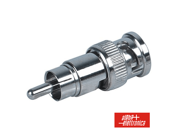 FICHA ADAPTADORA BNC MACHO / RCA MACHO 1