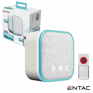 CAMPAINHA SEM FIOS COM 1 RECEPTOR 3XAA 150M ENTAC