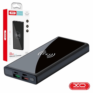 POWERBANK 10000MAH QI 2 USB-A / 1 USB-C / 1 MICROUSB XO