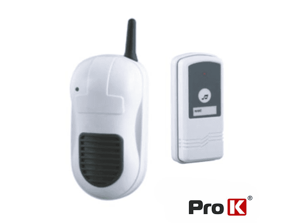 CAMPAINHA SEM FIOS COM COMANDO 230V PROK 1