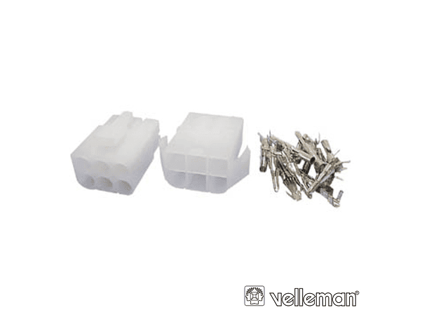 CONJUNTO DE CONETORES MULTIFUNÇÕES PARA CABOS VELLEMAN 1