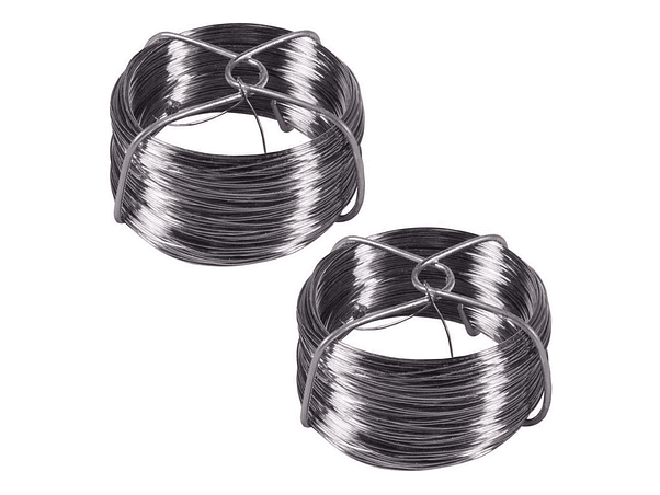 CONJUNTO DE 2 ROLOS DE ARAME 2X40M 1