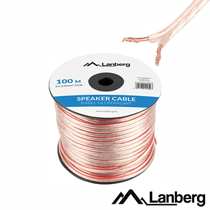 CABO COLUNA 2X2.50MM TRANSPARENTE PARALELO LANBERG