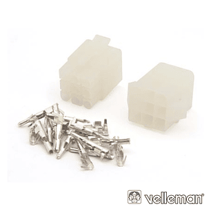 CONJUNTO DE CONETORES MULTIFUNÇÕES PARA CABOS VELLEMAN