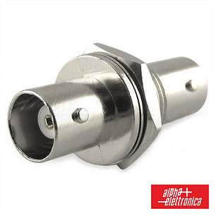 FICHA ADAPTADORA BNC FÊMEA / FÊMEA DE PAINEL