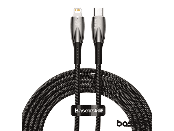 CABO USB-C MACHO PARA LIGHTNING MACHO 20W 2M GLIMMER BASEUS 1