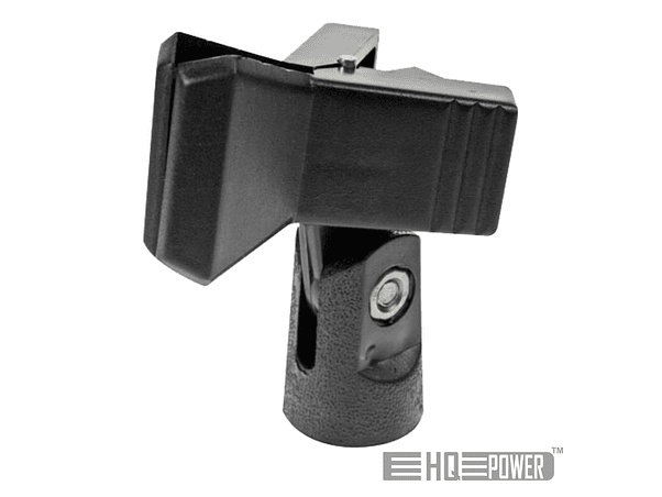 SUPORTE PARA MICROFONE UNIVERSAL EM PINÇA HQ POWER 1