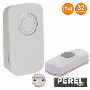 CAMPAINHA SEM FIOS COM COMANDO 32 TONS IP44