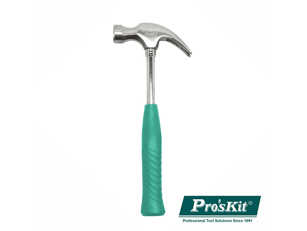 MARTELO ARRANCA PREGOS COM GARRA 250MM PROSKIT 1