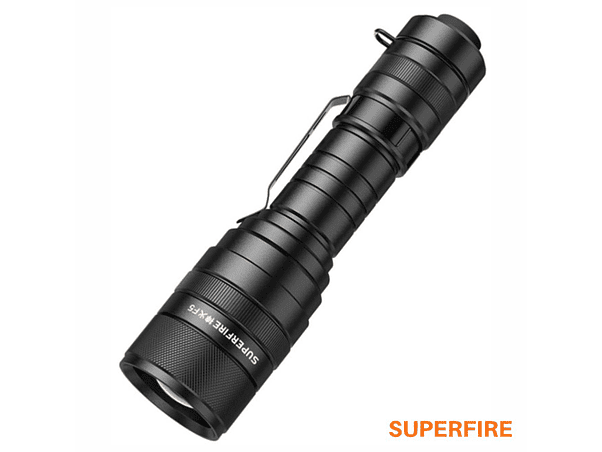LANTERNA 10W 900LM ZOOM IP43 SUPERFIRE 1