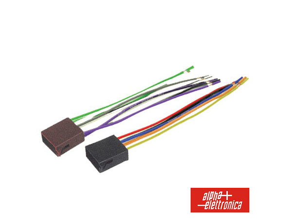 FICHA PARA AUTO-RÁDIO MACHO (ISO) 1