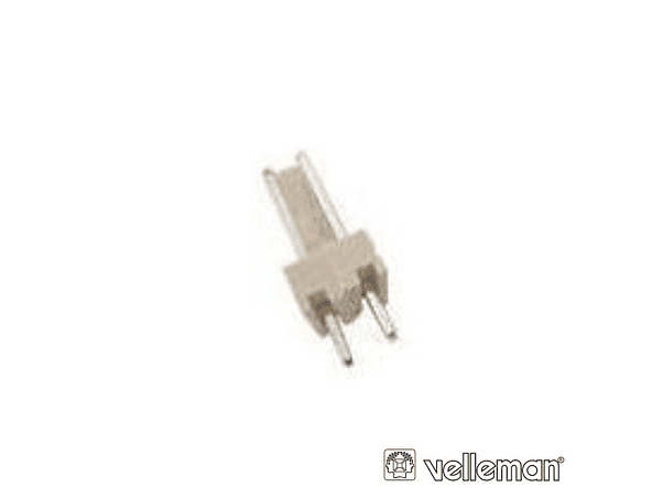 PLACA DE 2 CONTACTOS MACHO VELLEMAN 1