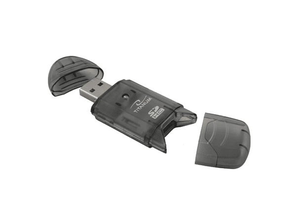 LEITOR CARTÕES DE MEMÓRIA SD / SDHC / MMC / USB 1