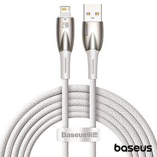 CABO USB-A MACHO PARA LIGHTNING  MACHO 2M GLIMMER BASEUS