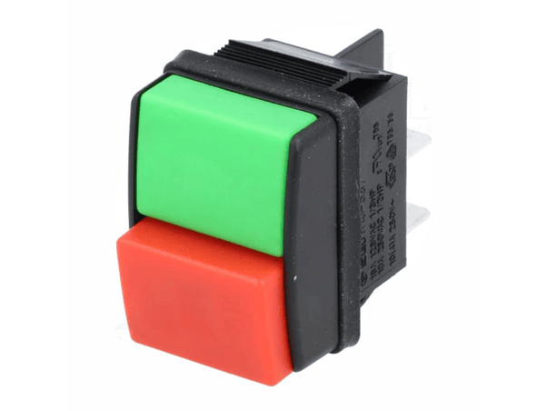 INTERRUPTOR DE PRESSÃO DUPLO 10A-250VAC DPST OFF-ON SCI 1
