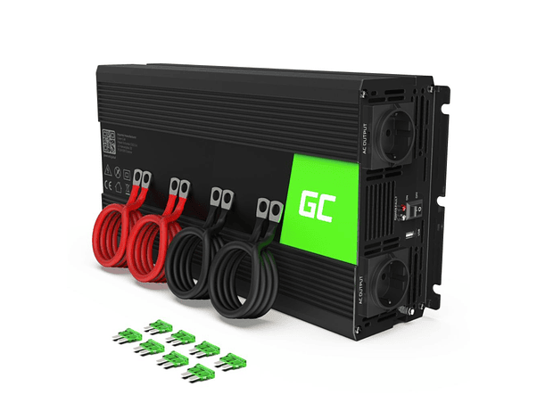 CONVERSOR 12V-230V 2000W ONDA PURA GREEN CELL 1