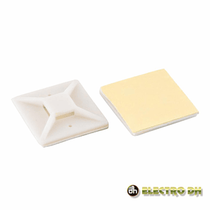 FIXADOR ADESIVO PARA ABRAÇADEIRAS BRANCO EDH